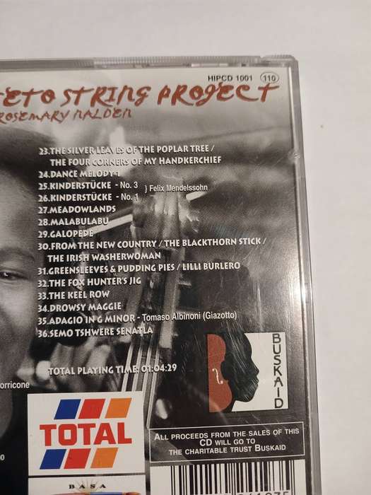 Soweto Dance, The Buskaid Soweto String Project CD