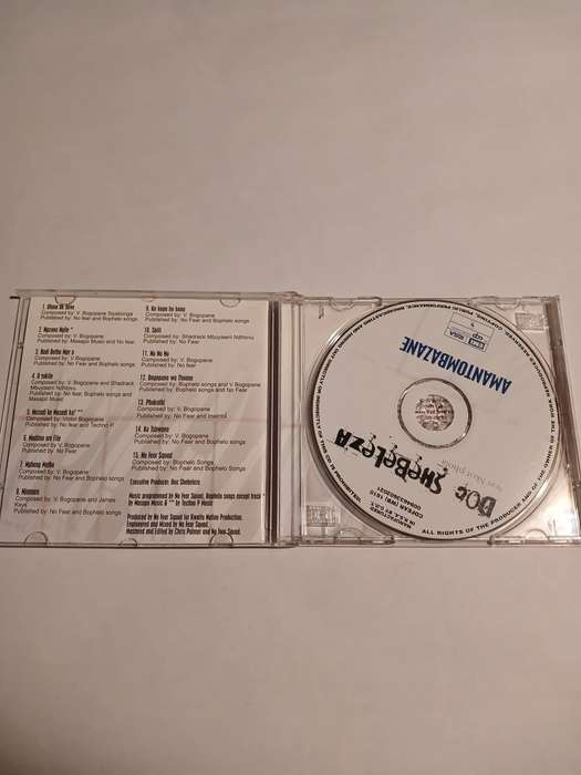 Doc Shebeleza feat. Skot Phola, Amantombazane CD