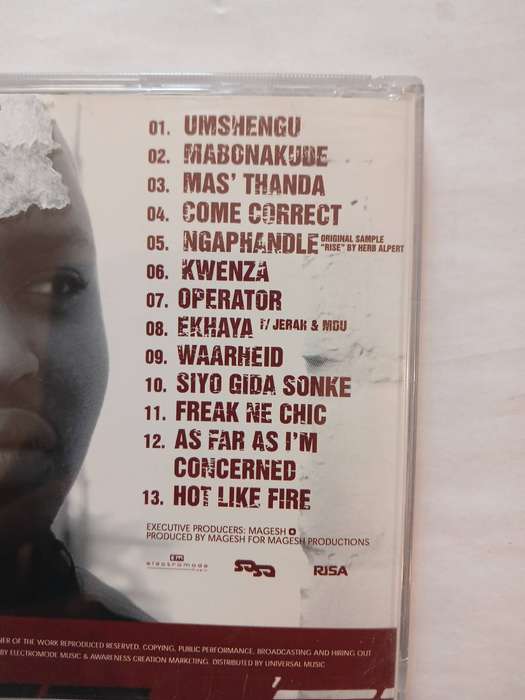 Tokollo aka Magesh, Waarheid (Is'Kathi) CD