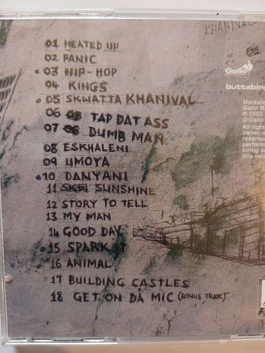 Skwatta Kamp, Mkhukhu Funkshen CD