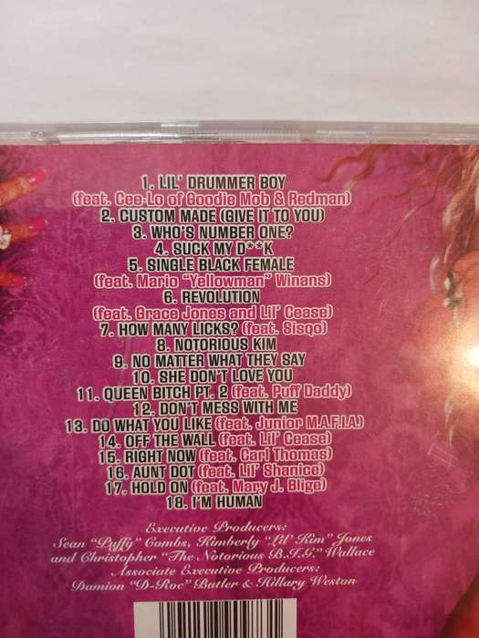 Lil' Kim, The Notorious KIM CD
