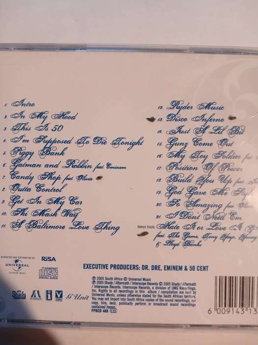 50 Cent, The Massacre CD