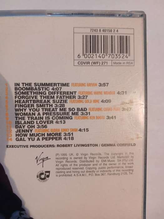 Shaggy, Boombastic CD