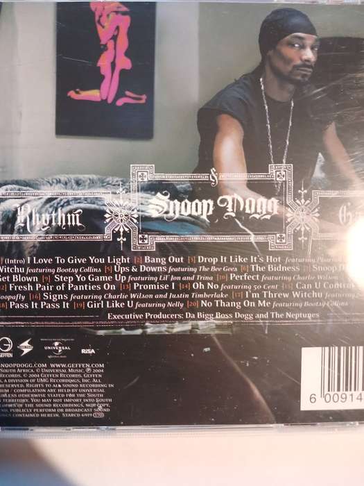 Snoop Dogg, R & G (Rhythm & Gangsta): The Masterpiece CD