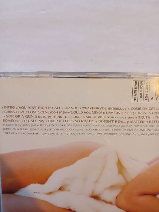 Janet Jackson, All For You CD