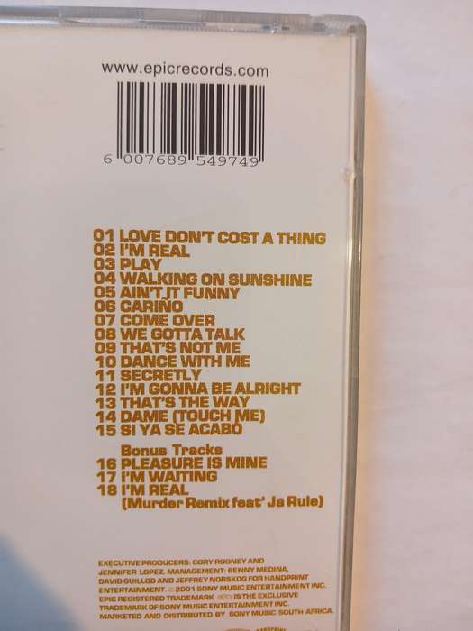 Jennifer Lopez, j.lo CD