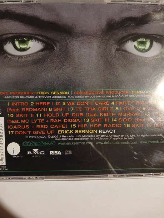 Erick Sermon, React CD