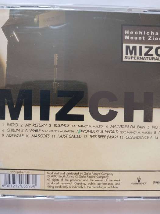 Mizchif, Supernatural (My Return) CD