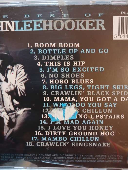 John Lee Hooker, The Best Of CD