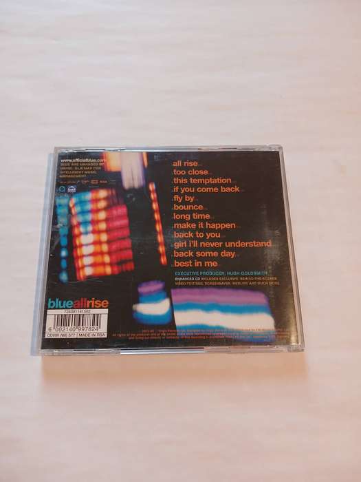 Blue, All Rise CD Enhanced