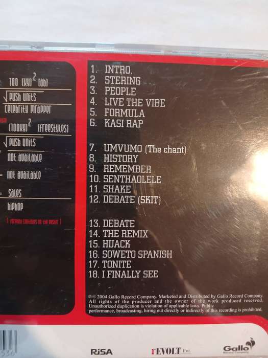 Mr. Selwyn...Formula CD