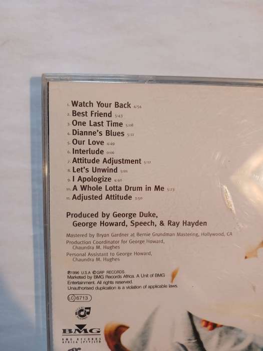 George Howard, Attitude Adjustment CD