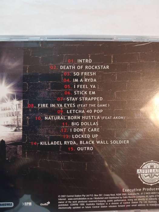 Cyssero aka Rockstar, Protege of the Game CD