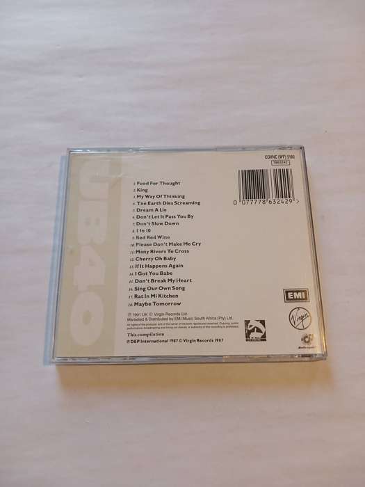 UB 40, The Best Of, Volume 1, CD
