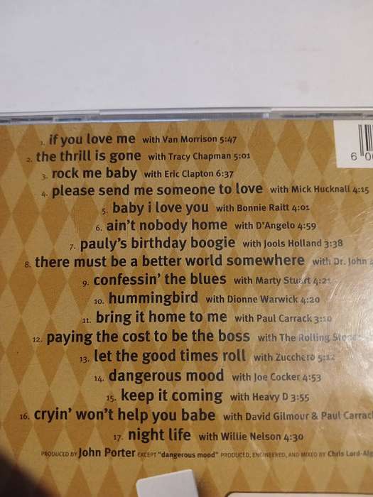 B.B. King, Deuces Wild CD