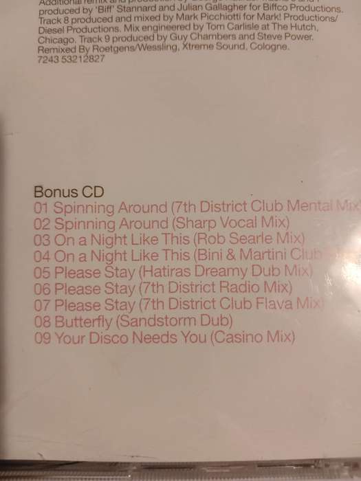 Kylie Minogue, Light Years, 2 x CD