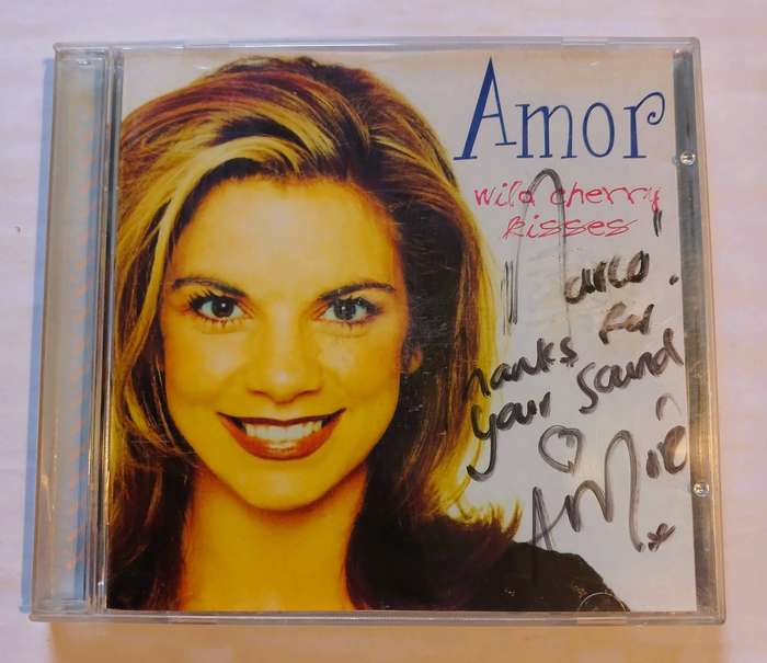 Amor, Wild Cherry Kisses CD, Signed