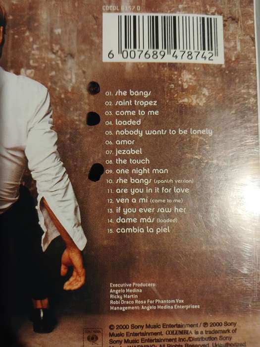 Ricky Martin, Sound Loaded CD