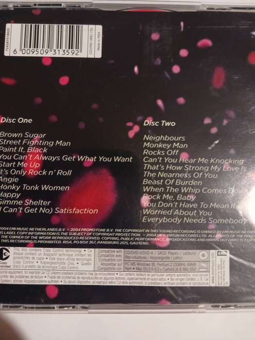 Rolling Stones, Live Licks, 2 x CD