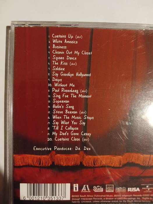 Eminem, The Eminem Show CD