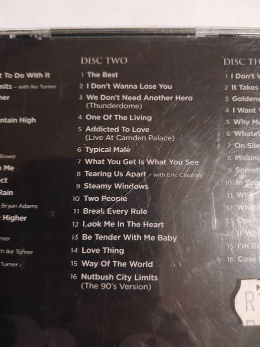 Tina Turner, The Platinum Collection, 3 x CD Boxset