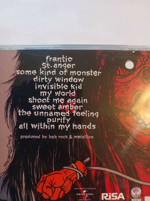 Metallica, St. Anger CD