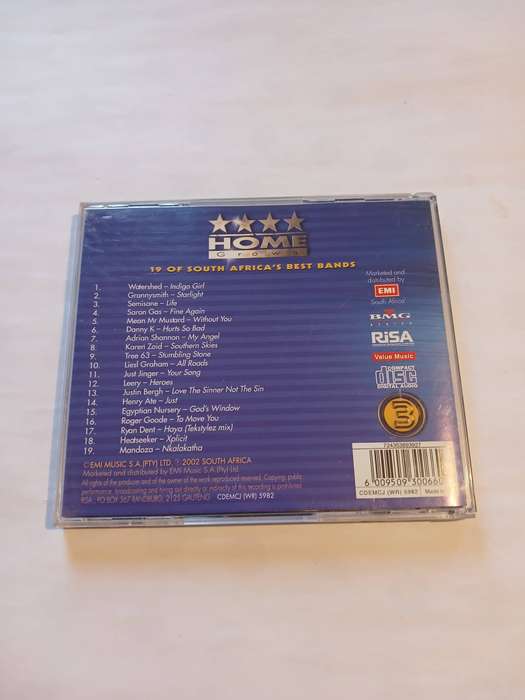 Home Grown, 19 of S.A's Best Bands CD