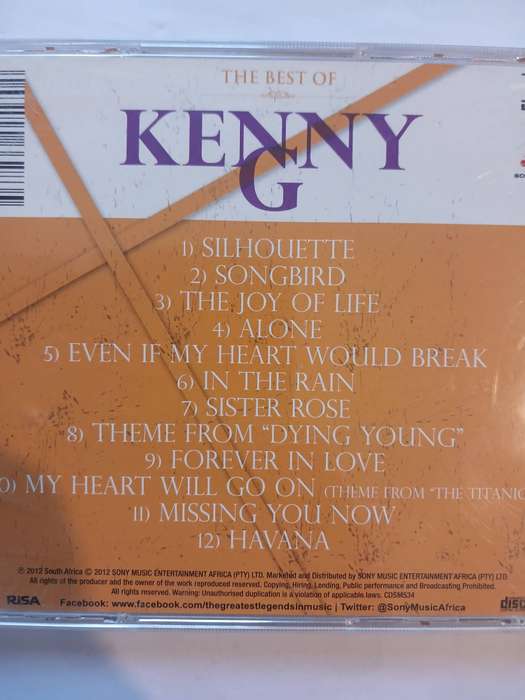 Kenny G, The Best Of CD