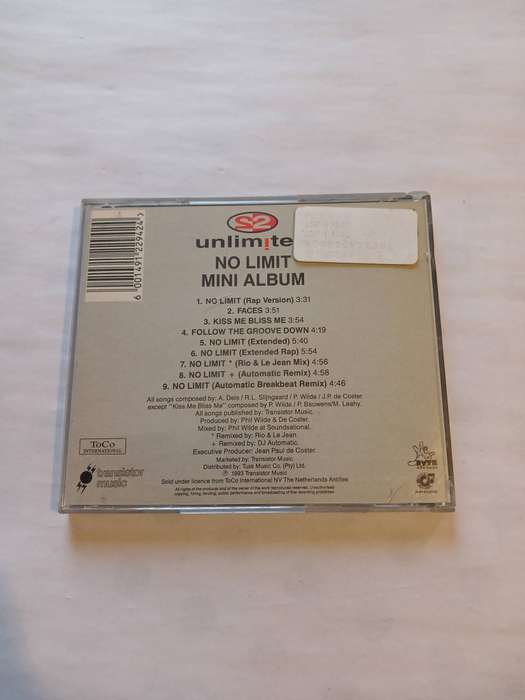 2 Unlimited, No Limit Mini Album Special Edition CD