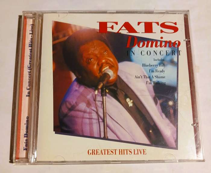 Fats Domino, In Concert, Greatest Hits Live CD, UK