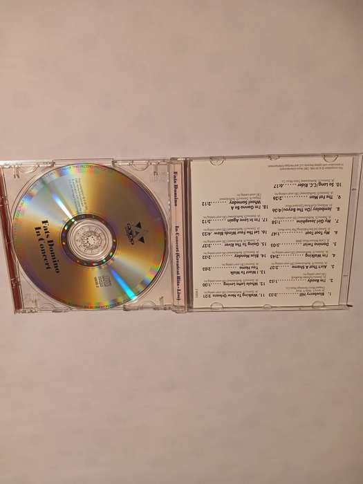 Fats Domino, In Concert, Greatest Hits Live CD, UK