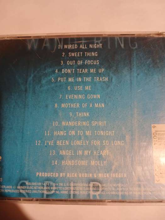 Mick Jagger, Wandering Spirit CD