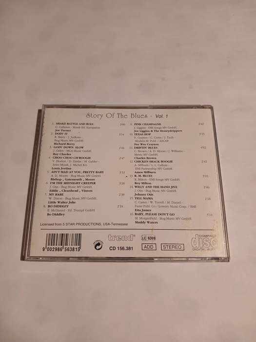 Story of the Blues Vol. 1, CD
