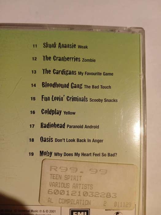 Teen Spirit, Various CD