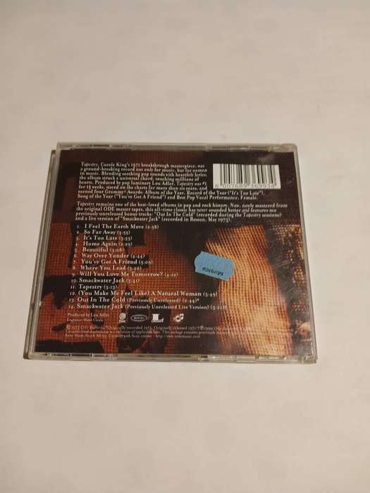 Carole King, Tapestry CD