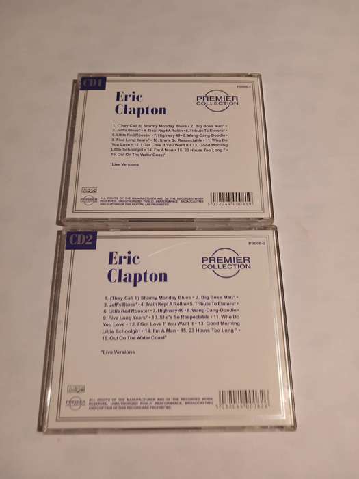 Eric Clapton, Eric Clapton, Compilation 2 x CD