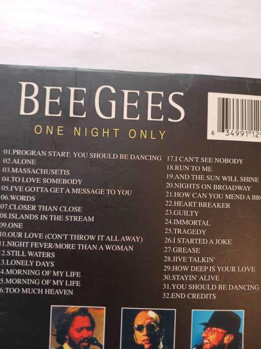 Bee Gees, One Night Only DVD