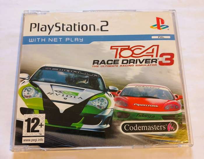 Playstation 2, PS2, Toca Race Driver 3