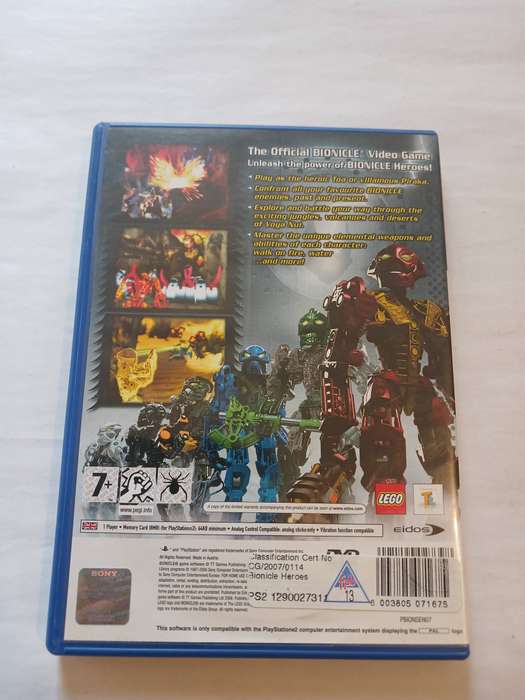 Playstation 2, PS2, Bionicle Heroes