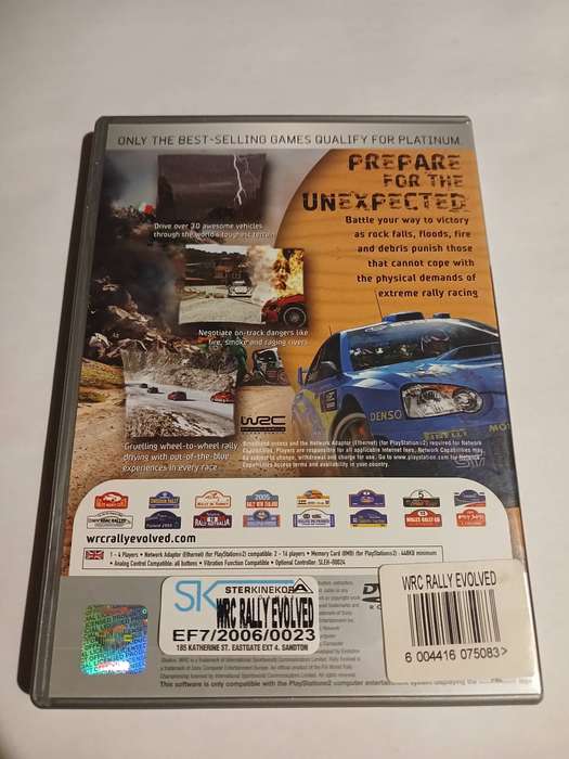 PlayStation 2, WRC: Rally Evolved Platinum