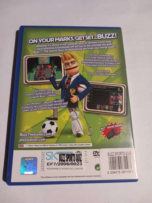 PlayStation 2, Buzz! The Sports Quiz