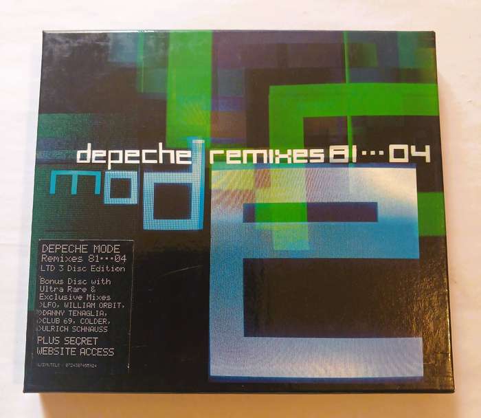 Depeche Mode, Remixes 81 - 04, 3 x CD, UK & Europe