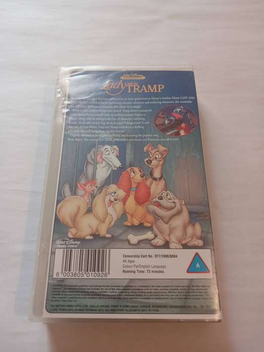 Walt Disney Classics, Lady and the Tramp VHS