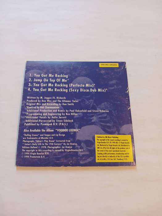 Rolling Stones, You Got me Rocking CD single
