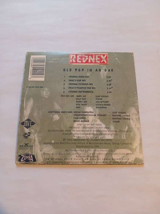 Rednex, Old Pop in an Oak CD single