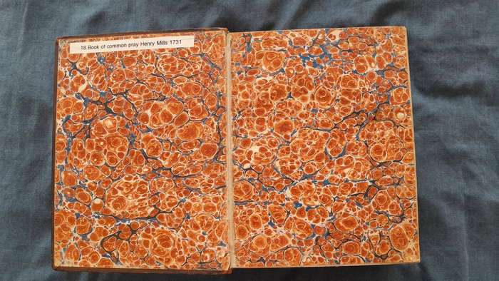 18) Book of common prayers and other rites - Henry hills 1731