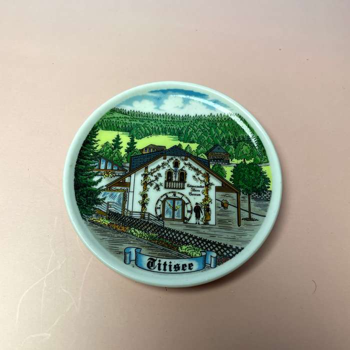 Bavaria Titisee Vintage Decorative Plate