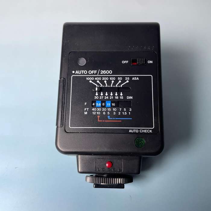 Vivitar Auto 2600 Flash Working