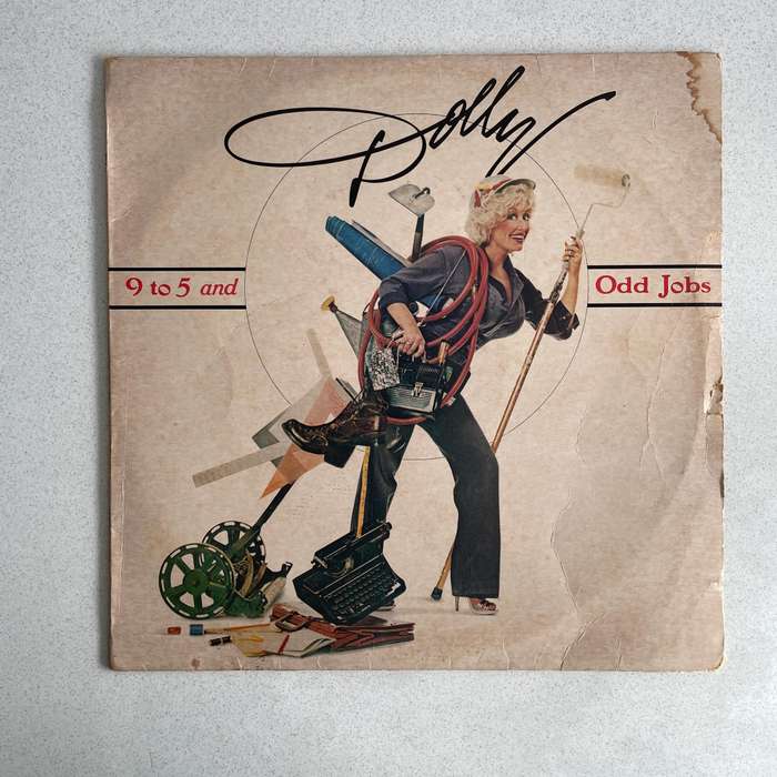 Dolly Parton 9 to 5 and Odd Jobs LP Vinyl record