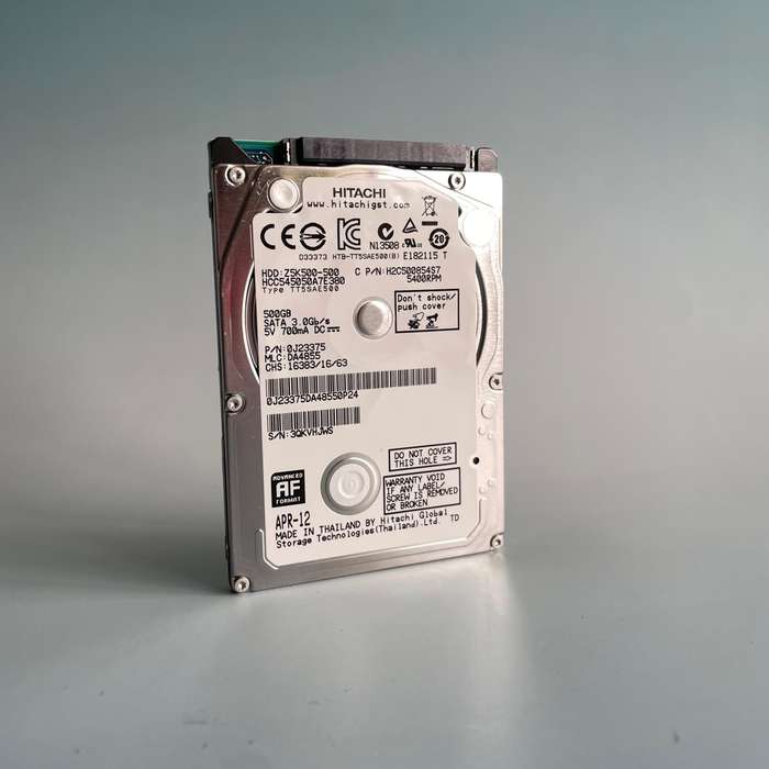 Hitachi 500GB Laptop Hard Drive